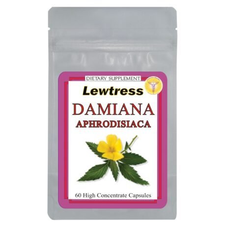Lewtress Damiana Aphrodisiaca 5000mg Capsules