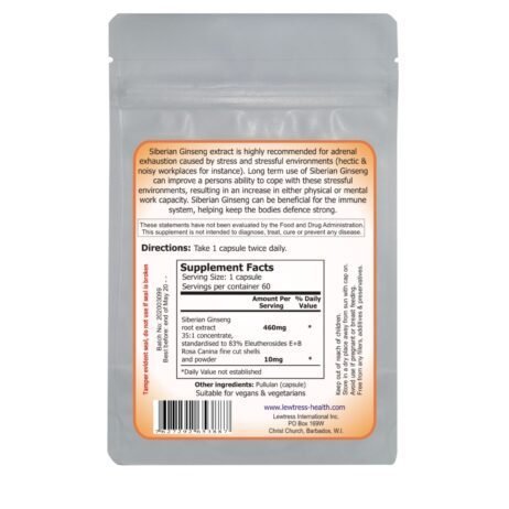 Lewtress Siberian Ginseng - Image 2